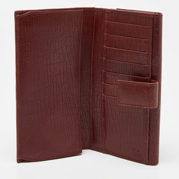 GUCCI Brick Leather Soho Studded Continental Wallet - Picture 2 of 8